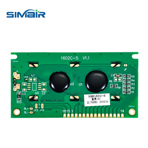 LCD1602 modulo LCD 1602 blu/giallo verde schermo 16x2 caratteri Display LCD PCF8574T PCF8574 IIC interfaccia I2C 5V per arduino