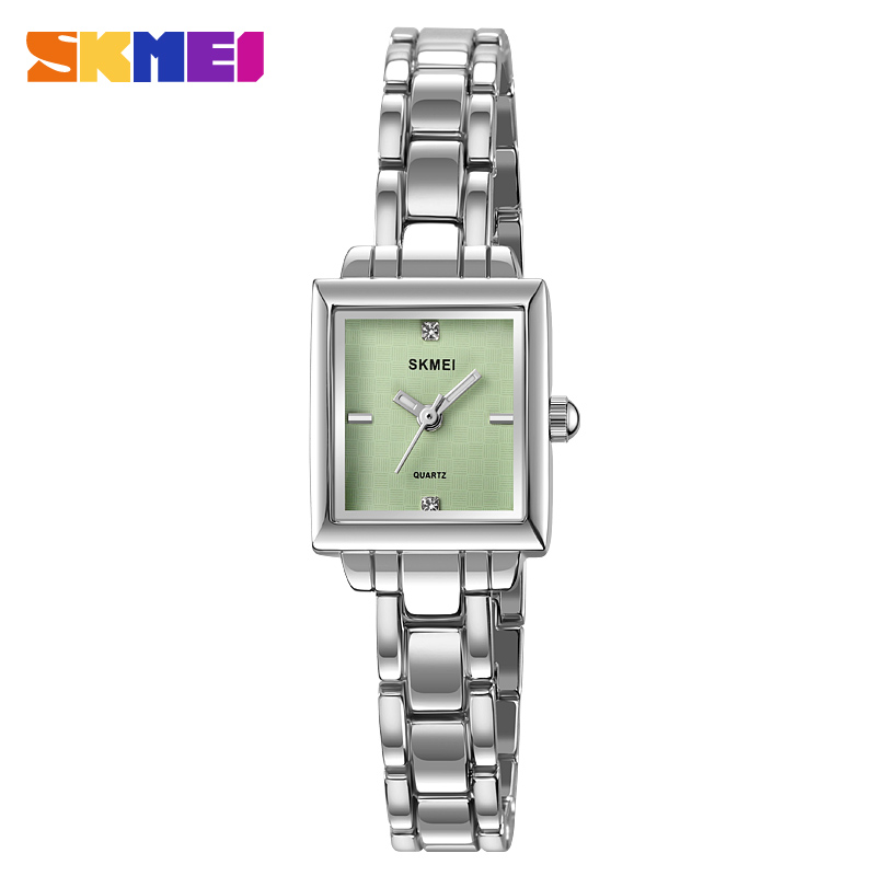 silver/green