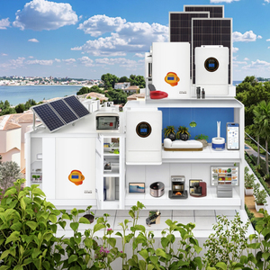 10 KW On-Grid-Solarstrom anlage Photovoltaik-Solarpanel-Kit mit Wechsel richter und PWM-Controller - Product Image 1
