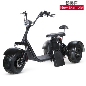 Citycoco/Seev/Woqu 1500W 2000W 60V batería de litio E-Scooter suspensión delantera trasera Sensor de neumáticos gordos Mini Scooter Eléctrico inteligente - Product Image 2