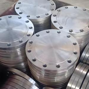 304 thép không gỉ ổ cắm Hàn mặt bích ASME ISO tiêu chuẩn vật liệu hợp kim mù Rèn Kỹ thuật API chứng nhận sản phẩm Mặt bích - Product Image 5