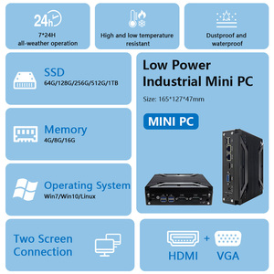 Mini PC Box <strong>Computer</strong> with Win 7 Win 10 <strong>Linux</strong> for Office &amp; Industry Micro Embedded <strong>Computer</strong> in Stock - Product Image 2