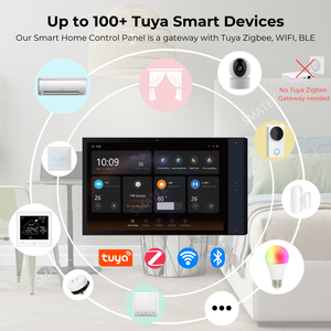 Tuya Zigbee WiFi 10'' Smart Home <strong>Control</strong> Panel with Music Multi Apps Function for Smart Home Kits&amp;<strong>Systems</strong> for Home <strong>Automation</strong> - Product Image 2