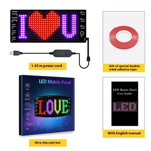 Schermo pubblicitario LCD a LED flessibile controllato per auto Display Soft APP con telecomando - Product Image 6
