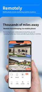 กล้องรักษาความปลอดภัย Wi-Fi 2MP F222พร้อมเลนส์คู่และโหมดความเป็นส่วนตัวสำหรับการเฝ้าระวังในบ้าน - Product Image 3