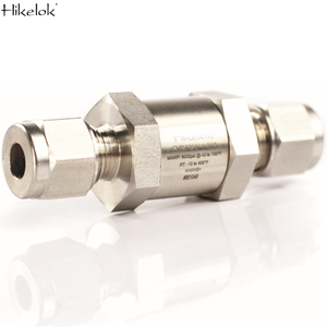 Swagelok Type Hikelok 1/4 in NPT High Pressure Stainless Steel Adjustable <strong>Spring</strong> <strong>Check</strong> <strong>Valve</strong> Non-return <strong>Valve</strong> One-way <strong>Valve</strong>