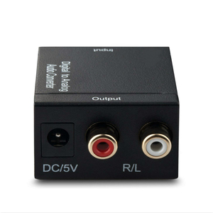Convertidor de Audio Digital a analógico, convertidor de cable de Audio Digital, óptico, Coaxial, RCA, Toslink, señal a cine en casa analógico para TV - Product Image 4