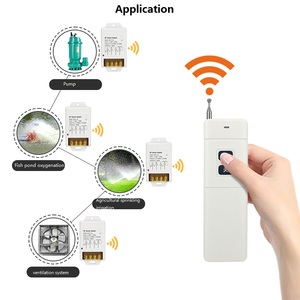リモコンスイッチ1CHRFリモコンAC220V送信機および受信機モジュールモーターおよびポンプ用 - Product Image 5