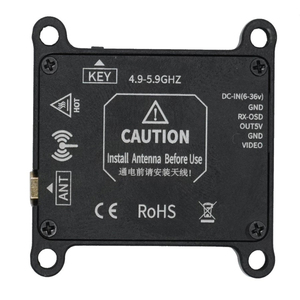 FPV 2.5W 4.9g-5.8G 0mW/25/400/800/1 5W/2.5W เครื่องส่ง56CH vtx สำหรับรุ่น RC โครงโดรน FPV ระยะไกล - Product Image 1