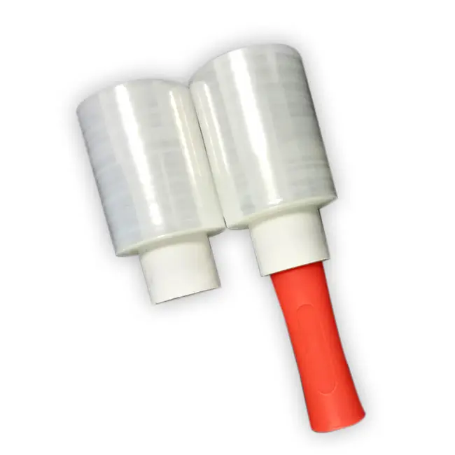Мини-поддон, промышленная пластиковая стрейч-пленка, термоусадочная с вращающимися ручками для упаковки поддонов