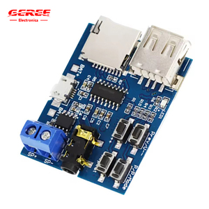 Scheda di decodifica MP3 5V lettore di decodifica Audio modulo Max 3W MP3 formato scheda TF e lettore di decodifica lettore disco U - Product Image 3
