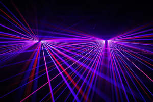 Di alta qualità 3 occhio 500mw DMX512 colore pieno RGB luce Laser per Club Dj Disco