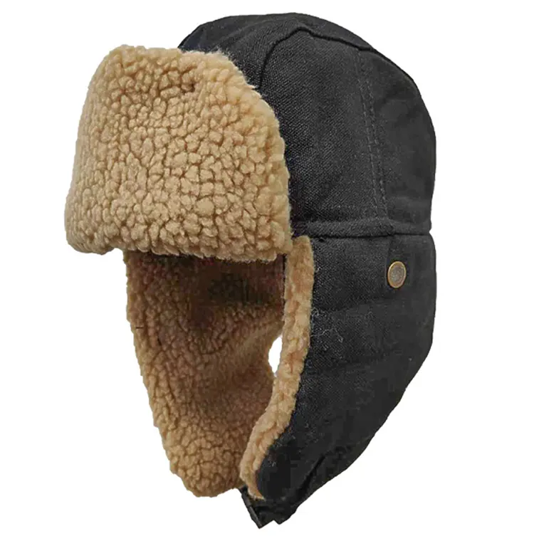 Cappelli caldi da ciclismo invernali personalizzati all'ingrosso per uomini e donne paraorecchie da ciclismo fredde e antivento