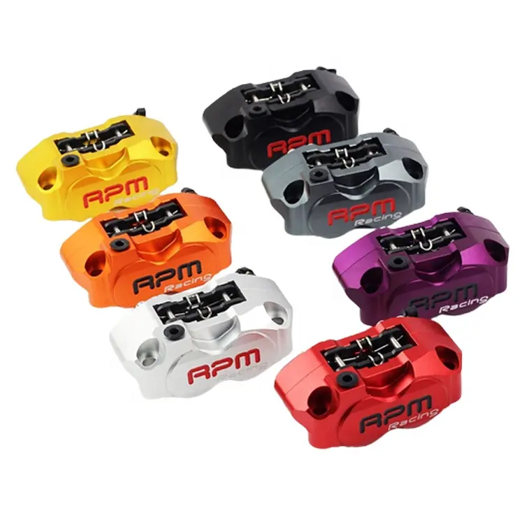 Étriers de frein universels de moto avec 4 Pistons pour étrier de frein de Scooter pour moto