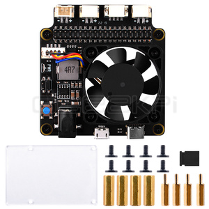 GeeekPi Raspberry Pi X735 V3.0 scheda di gestione della potenza con PWM ventola di spegnimento sicuro per Raspberry Pi 4B/3B/3B/2B - Product Image 6