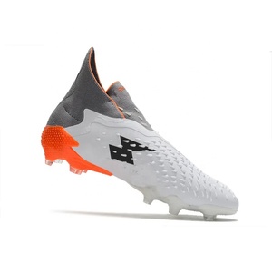 2021 Whitespark takım elbise örme FG futbol ayakkabısı PREDATOR FREAK + FG futbol ayakkabıları erkekler için