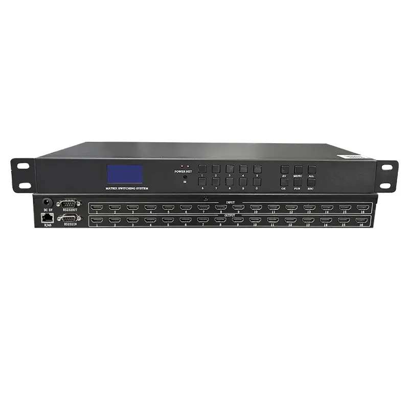 Hot Selling 4x416x16 HD Matrix Switcher 8x8 HDM I video switcher Matrix Switcher