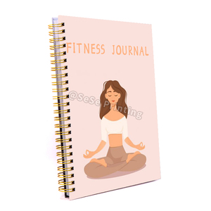 <strong>Design</strong> <strong>Your</strong> <strong>Own</strong> A5 Agenda <strong>Notebook</strong> Planner Fully Customize Gold Spiral <strong>Notebook</strong> <strong>Custom</strong> Page <strong>Printed</strong> - Product Image 2