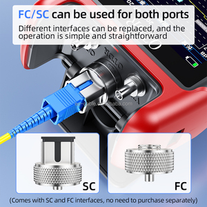 Mini S-900D OTDR Customizable Touch Screen 1310/1550nm 24/22dB Tester 64km Multi-Function Smart Handheld Communication Cables - Product Image 5