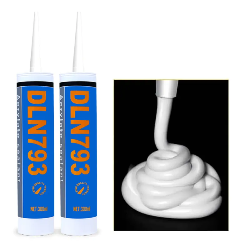 Le mastic acrylique DLN793 le plus vendu pour la prévention des moisissures dans la cuisine et la salle de bain
