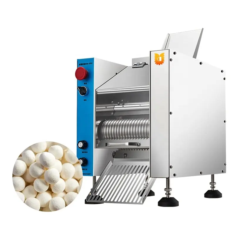 Macchina automatica industriale per la produzione di Boba Popping di perle di Tapioca e piccola macchina per arrotondare il divisore di pane
