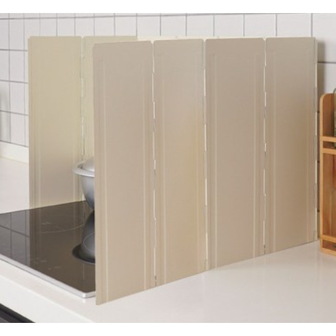 40cm high - 10 extended panels - pure white (custom-made)