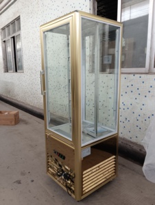 Bánh thủy tinh thực phẩm <span class=keywords><strong>pasty</strong></span> bánh bánh mì tủ lạnh <span class=keywords><strong>Showcase</strong></span> hiển thị hiển thị trường hợp Cooler thẳng đứng Tủ Máy làm lạnh tủ lạnh - Product Image 3