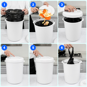 Factory <strong>Direct</strong> Fully Automatic USB Plastic Smart Waste <strong>Bins</strong> Standing Storage <strong>Bin</strong> for Kitchen Indoor Use Food Vacuum Sealer - Product Image 5