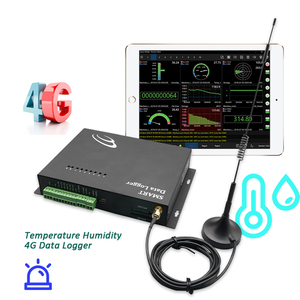 Registrador de datos de temperatura y humedad GSM SMS Control remoto Temperatura Humedad Estado Monitor Alarma con salida de relé - Product Image 2