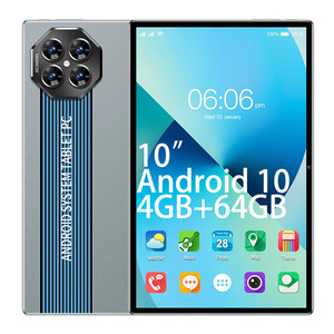 Supporto OEM nuovo Design 10.1 pollici 10.0 Android RAM 4GB ROM 64GB 4G Dual Sim Card 5G Wifi Tablet PC - Product Image 1