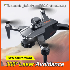 RG106 PRO profesyonel HD kamera engel kaçınma ile 3 eksenli Gimbal Drone fırçasız Motor RC dört pervaneli helikopter - Product Image 2
