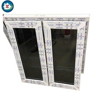 รับประกัน 10 ปีกันเสียงพีวีซี upvc หน้าต่างผลกระทบพายุเฮอริเคนสําหรับบาฮามาส - Product Image 2