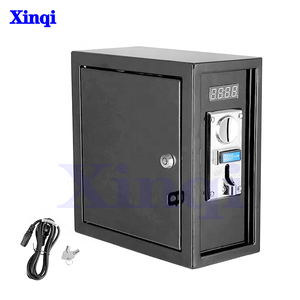<strong>Coin</strong> Operated Timer Control <strong>Box</strong>, 6 Kind Multi <strong>Coin</strong> Acceptor, Power Supply with Push Button - Product Image 1