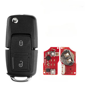 Arayüz XKB528EN evrensel uzaktan anahtar B5 tarzı 2 düğmeler VVDI için katlanır anahtar ikinci nesil araba uzaktan anahtar İngilizce sürüm - Product Image 1