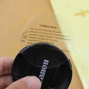 Película de vinilo a prueba de agua personalizada o etiquetas de código QR con acabado brillante con logotipo pequeño colorido o diseño de imagen impreso en el medio - Product Image 5