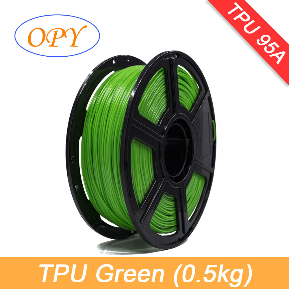 (0.5kg/roll) TPU 95A Green 1.75mm