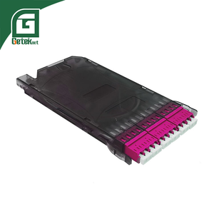 GETEKnet OM4 12 Fiber LC/UPC <strong>Type</strong> Optical Fiber Cassette Unit for ODF Fiber Cord <strong>Patch</strong> <strong>Panel</strong> - Product Image 4