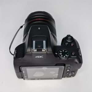 Winait Max 60メガピクセル4KWifiデジタル一眼レフカメラ、12倍光学ズームと3.0インチIPSスクリーン