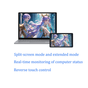 7-inch Secondary screen USB computer sub screen supports <strong>Raspberry</strong> <strong>Pi</strong>, Windows, <strong>Android</strong> and other system 7 inch IPS touch panel - Product Image 3
