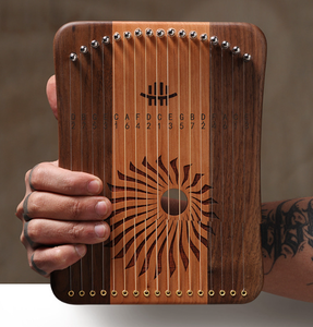 Lyra harp-простой и простой в освоении портативный инструмент с древним стилем Lyra 17 string - Product Image 3