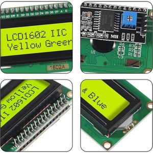 LCD1602 1602 <strong>LCD</strong> Module Blue/Green Screen 16x2 Character <strong>LCD</strong> Display with IIC I2C Serial Interface Adapter Module for - Product Image 4