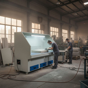 Mài downdraft bàn làm việc bụi khai thác bàn làm việc lọc Mài băng ghế dự bị downdraft bảng Bụi Collector - Product Image 1
