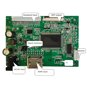 Monitor LCD placa base TFT LCD EDP pantalla Placa de controlador con Conector de altavoz - Product Image 2