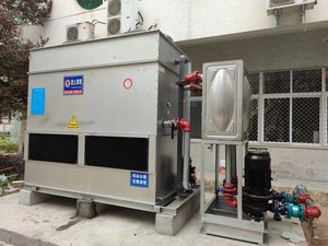 20T 30T <strong>40T</strong> Cooling Tower with Counter Flow Pump Metal Cooling Tower Fill for Manufacturing Plant Enhanced Cooling Needs