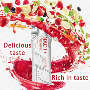 LDJ OEM özelleştirilmiş NAD + Nicotinamide resverberry l Berry 1000mg Riboside PQQ güçlendirici cilt Anti-Aging içecek 30 paket gün kaynağı