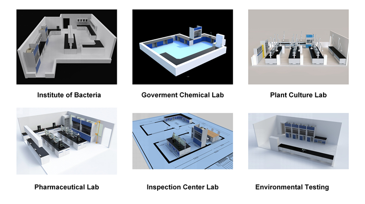 Metal Modern Laboratory Furniture Granite Lab Tables Work Benches With Water Tap 11