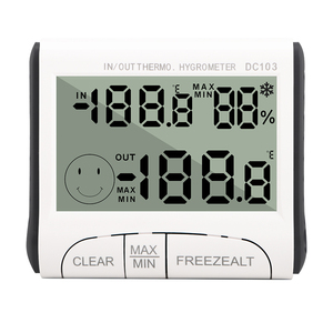 Max/Min Temp <strong>Memory</strong> <strong>Function</strong> Digital Household <strong>Thermometer</strong> Hygrometer Indoor Outdoor Weather Station Temperature Humidity Meter - Product Image 1