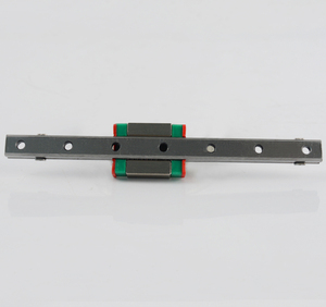Sistema de riel guía lineal de aluminio, rodamientos de guía ajustables de rodillo lineal, serie HG - Product Image 3