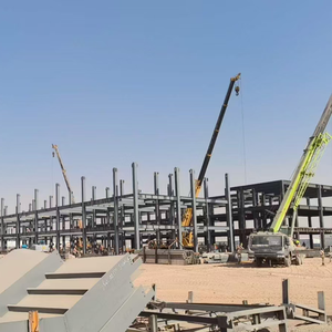 Construcción de estructura de marco de acero de gran envergadura duradera de bajo costo de la industria rentable para plantas de energía nuclear - Product Image 1