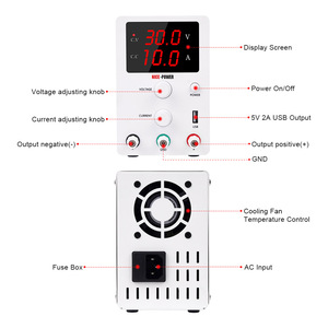 R-SPS3010通用开关DC USB电源可调30V 10A实验室台式电源调节器高精度 - Product Image 2